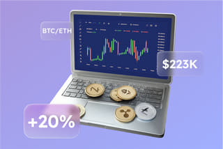 Technology visualisation of an AI automated trading system on Claren Wealthvale